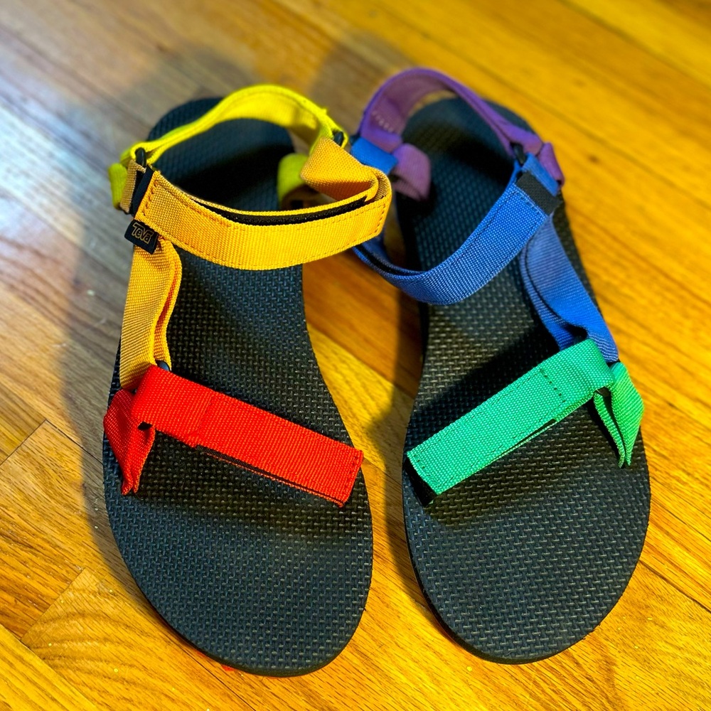 Teva Universal Pride Sandals - EUC